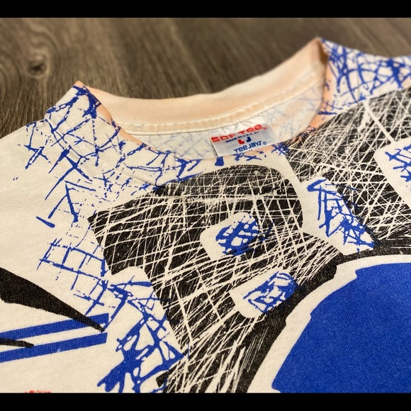 Vintage Buffalo Bills All Over Print Shirt - Picture 4 of 6